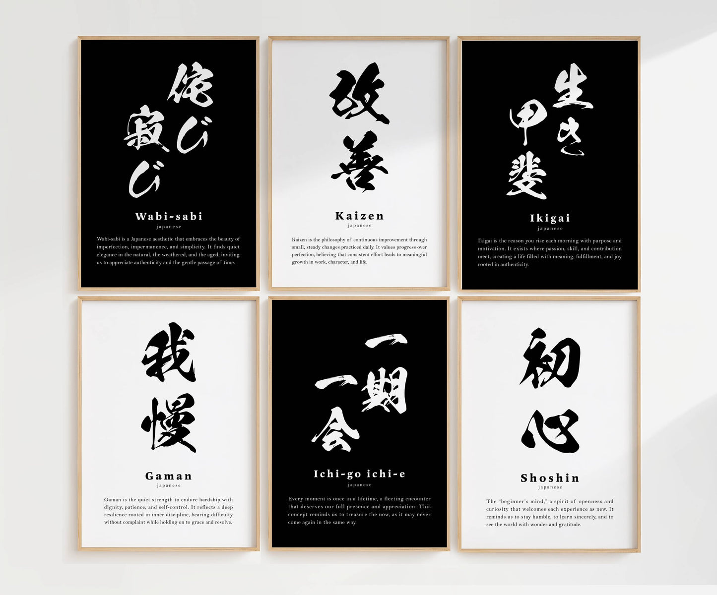 Definition Set of 6 Printst | Digital Download