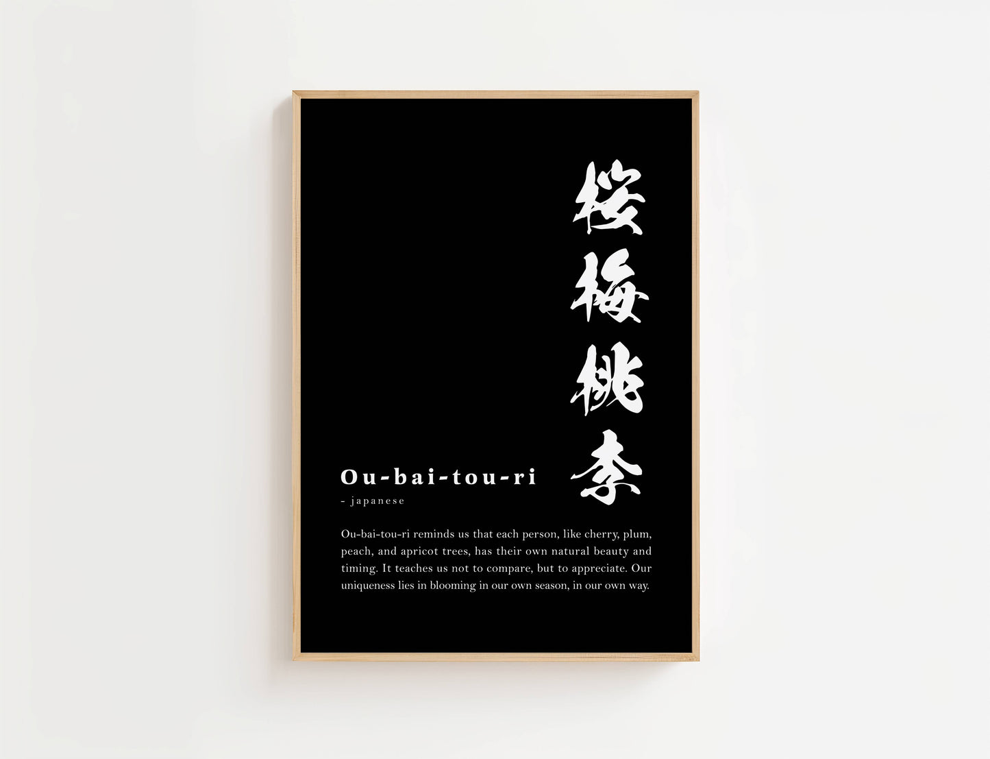 Oubaitouri Definition Print | Digital Download