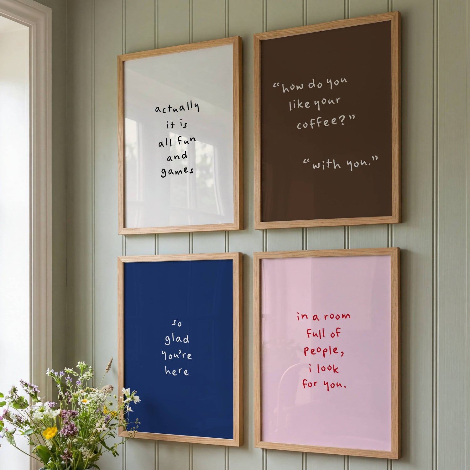 Minimalist Quote Prints