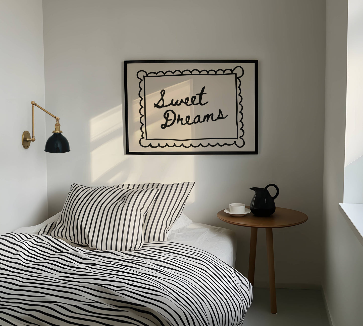 Sweet Dreams Bedroom Quote Print | Digital Download