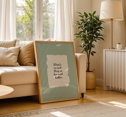 There’s No Such Thing as Too Much Butter Vintage Print | Digital Download