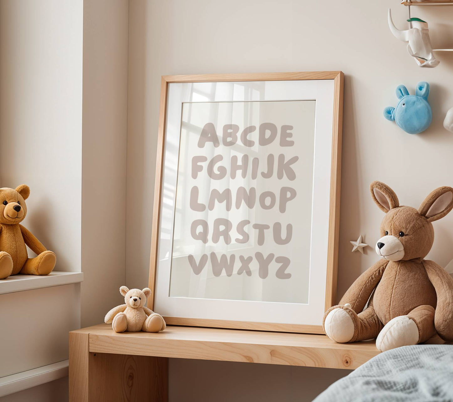 Alphabet Nursery Print | Digital Download