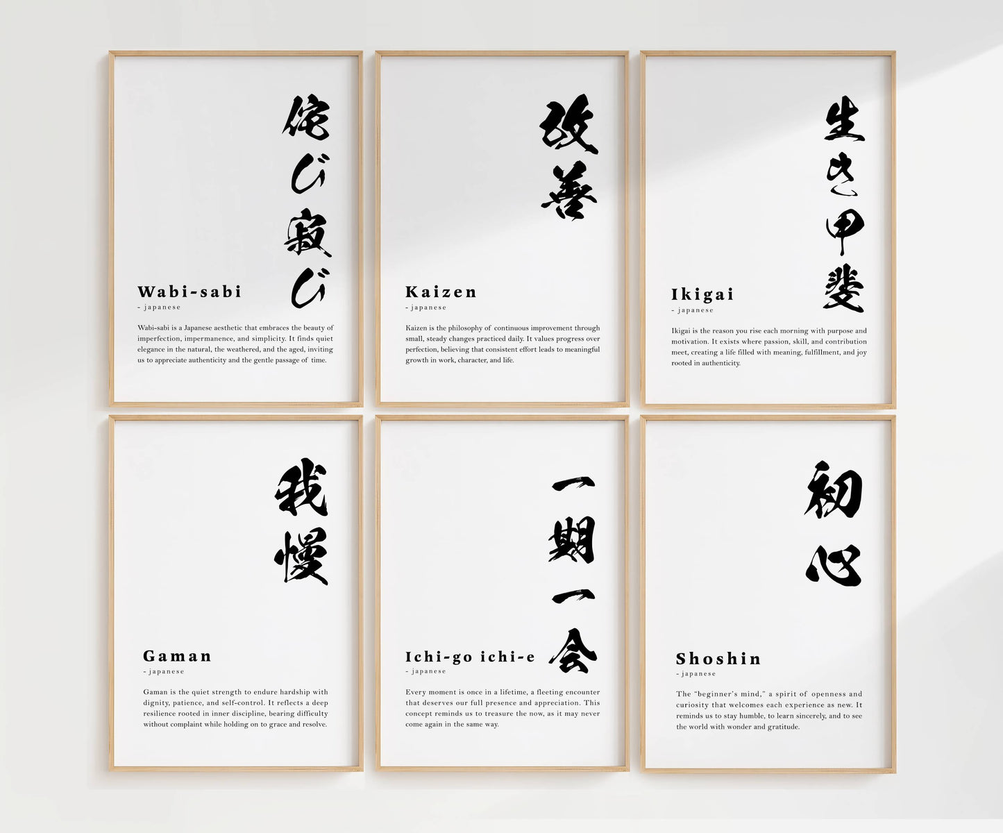 Definition Set of 6 Printst | Digital Download