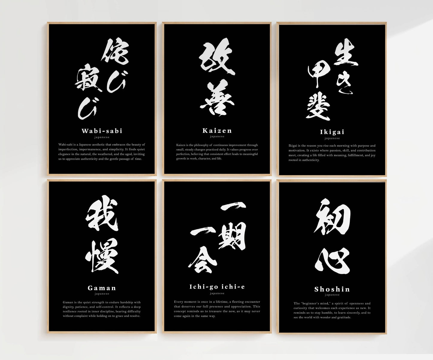 Definition Set of 6 Printst | Digital Download