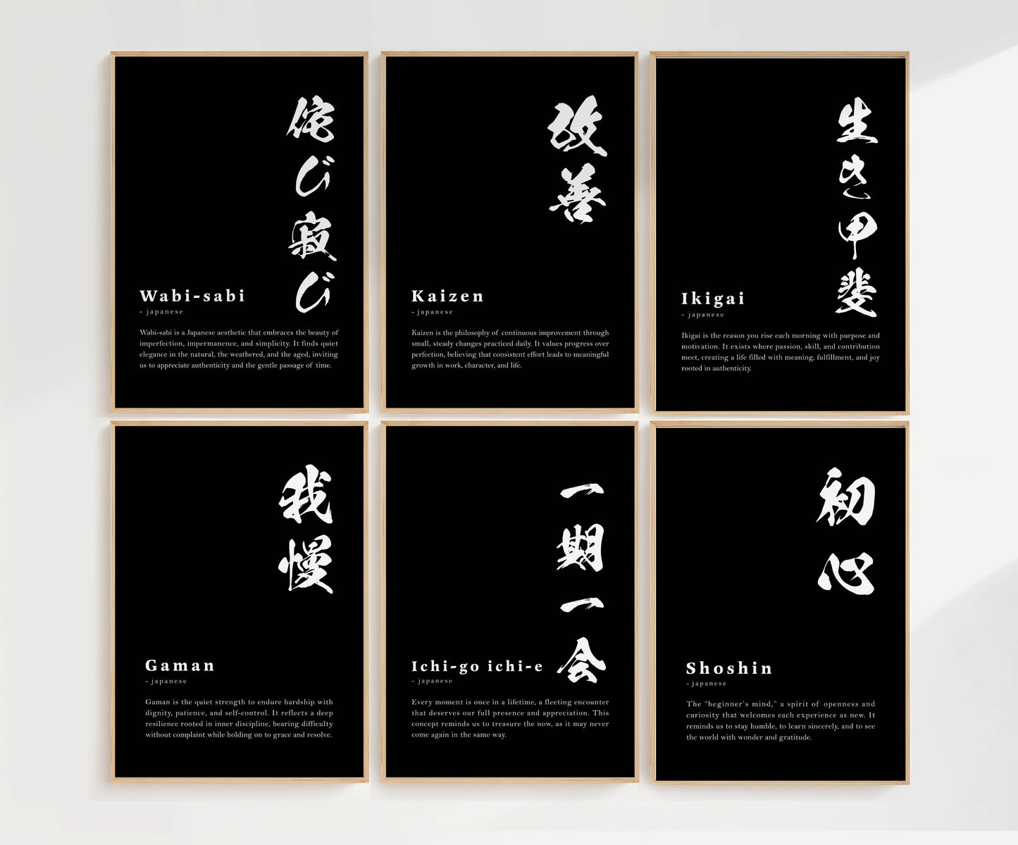 Definition Set of 6 Printst | Digital Download