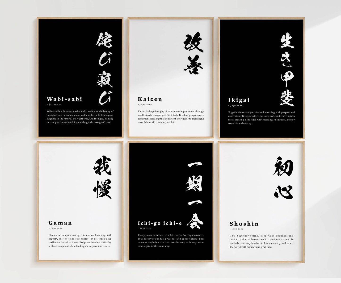 Definition Set of 6 Printst | Digital Download