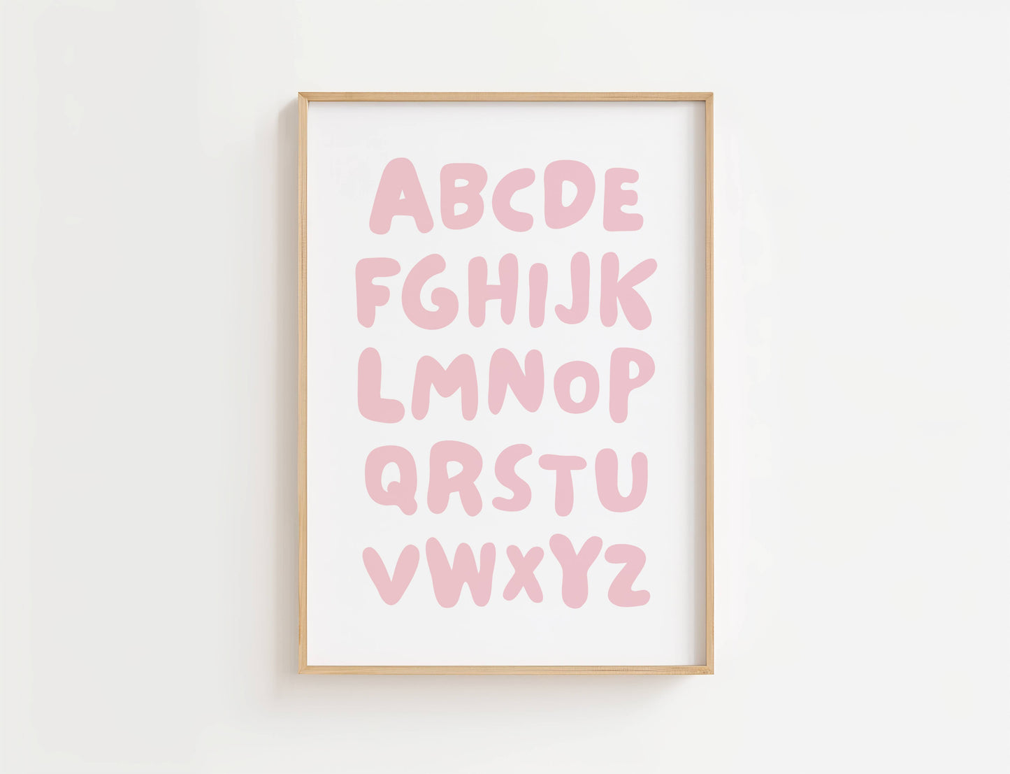 Alphabet Nursery Print | Digital Download