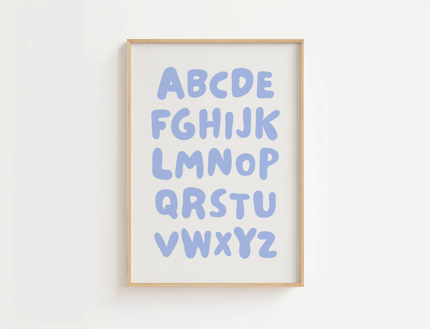 Alphabet Nursery Print | Digital Download