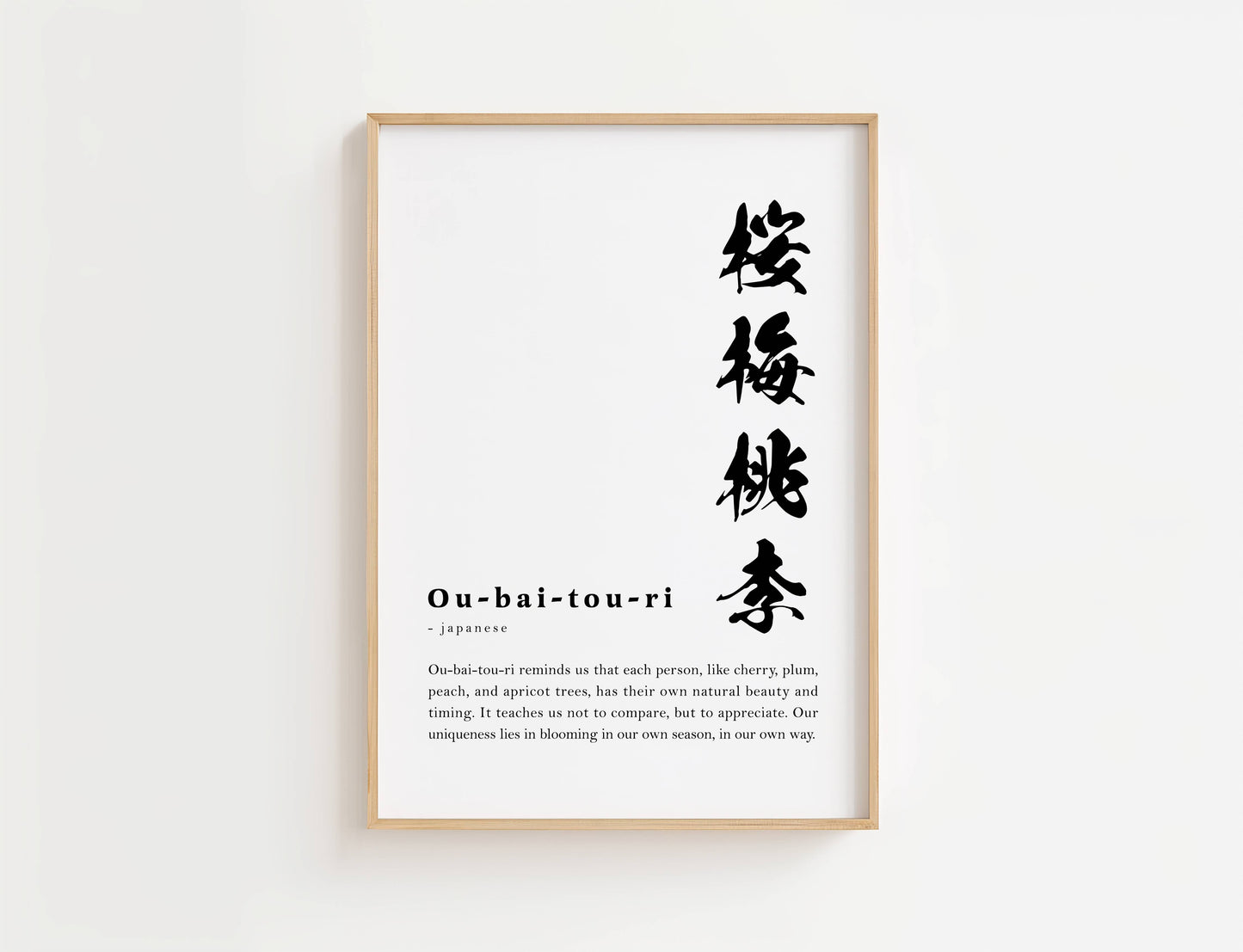 Oubaitouri Definition Print | Digital Download