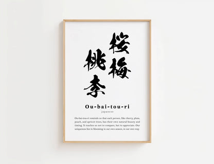 Oubaitouri Definition Print | Digital Download