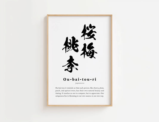 Oubaitouri Definition Print | Digital Download