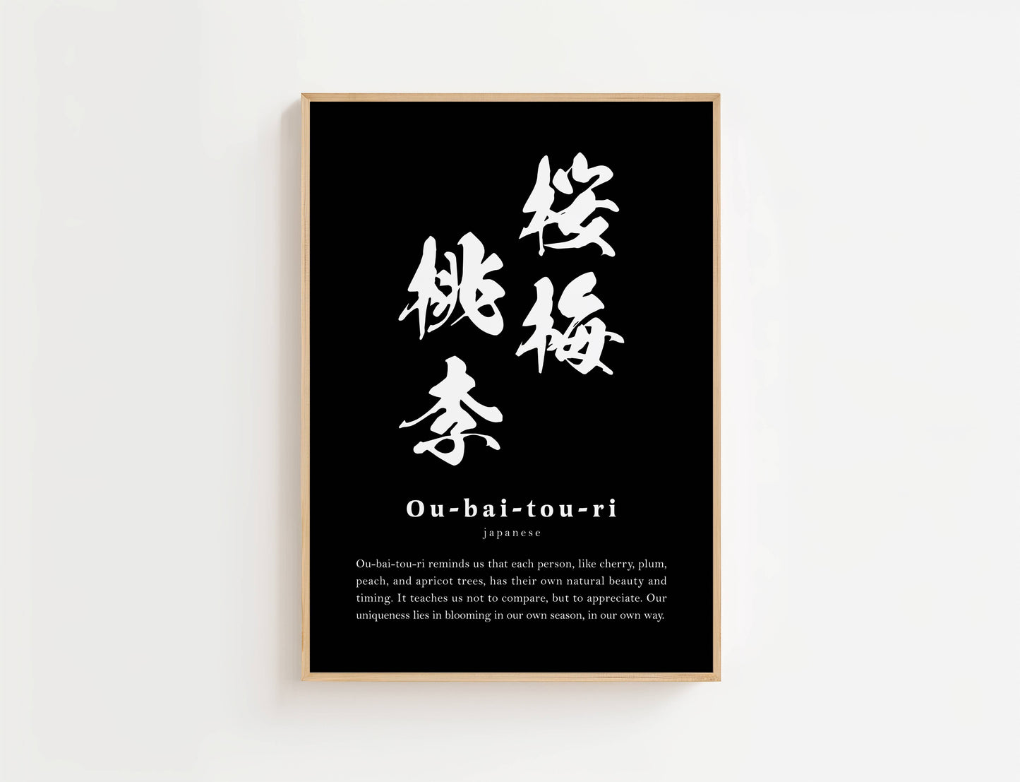 Oubaitouri Definition Print | Digital Download