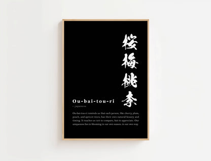 Oubaitouri Definition Print | Digital Download