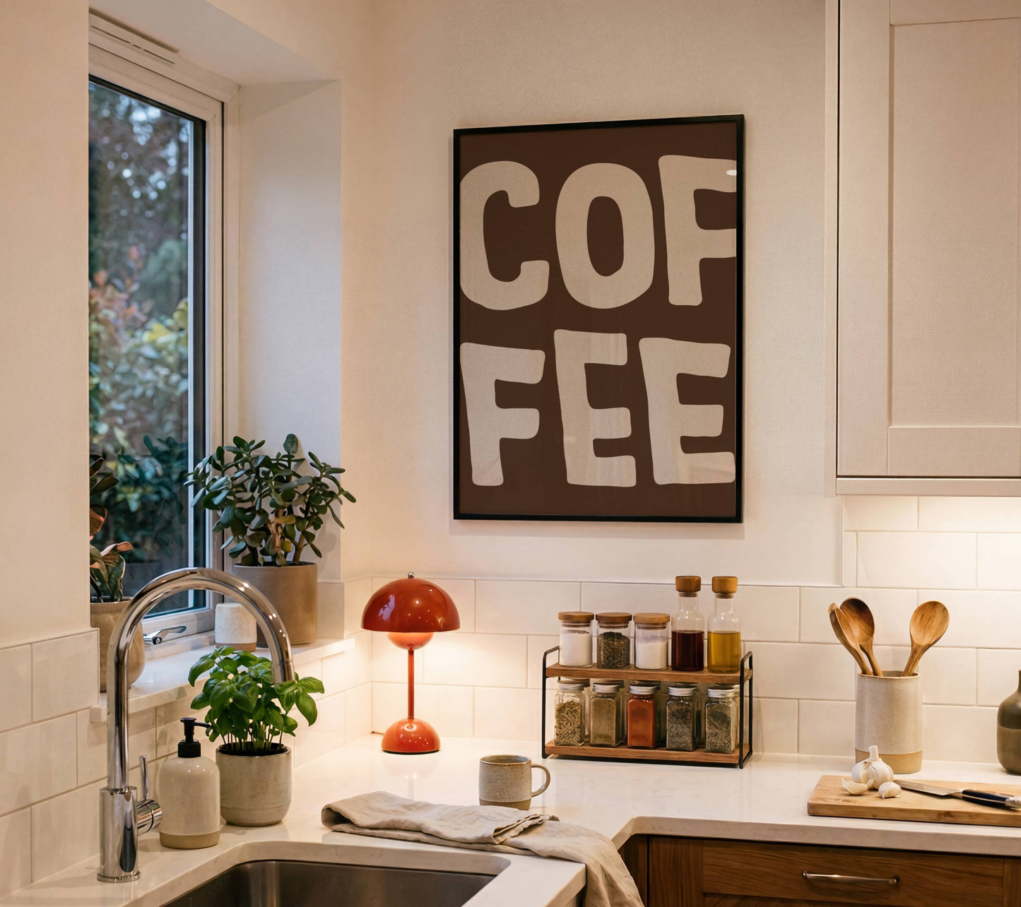 Coffee Typography Print | Digital Download