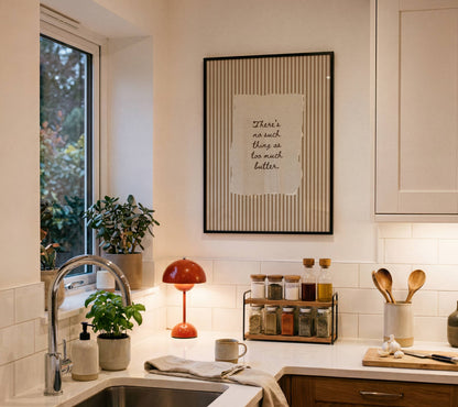 There’s No Such Thing as Too Much Butter Vintage Print | Digital Download