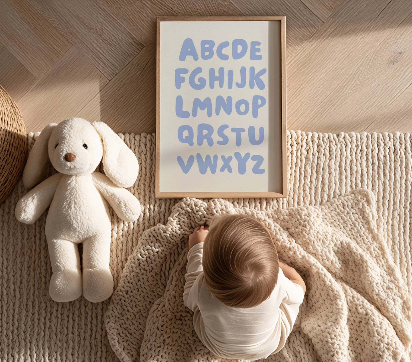 Alphabet Nursery Print | Digital Download
