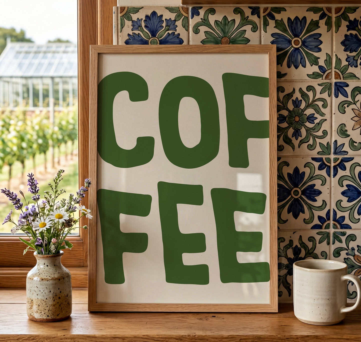 Coffee Typography Print | Digital Download