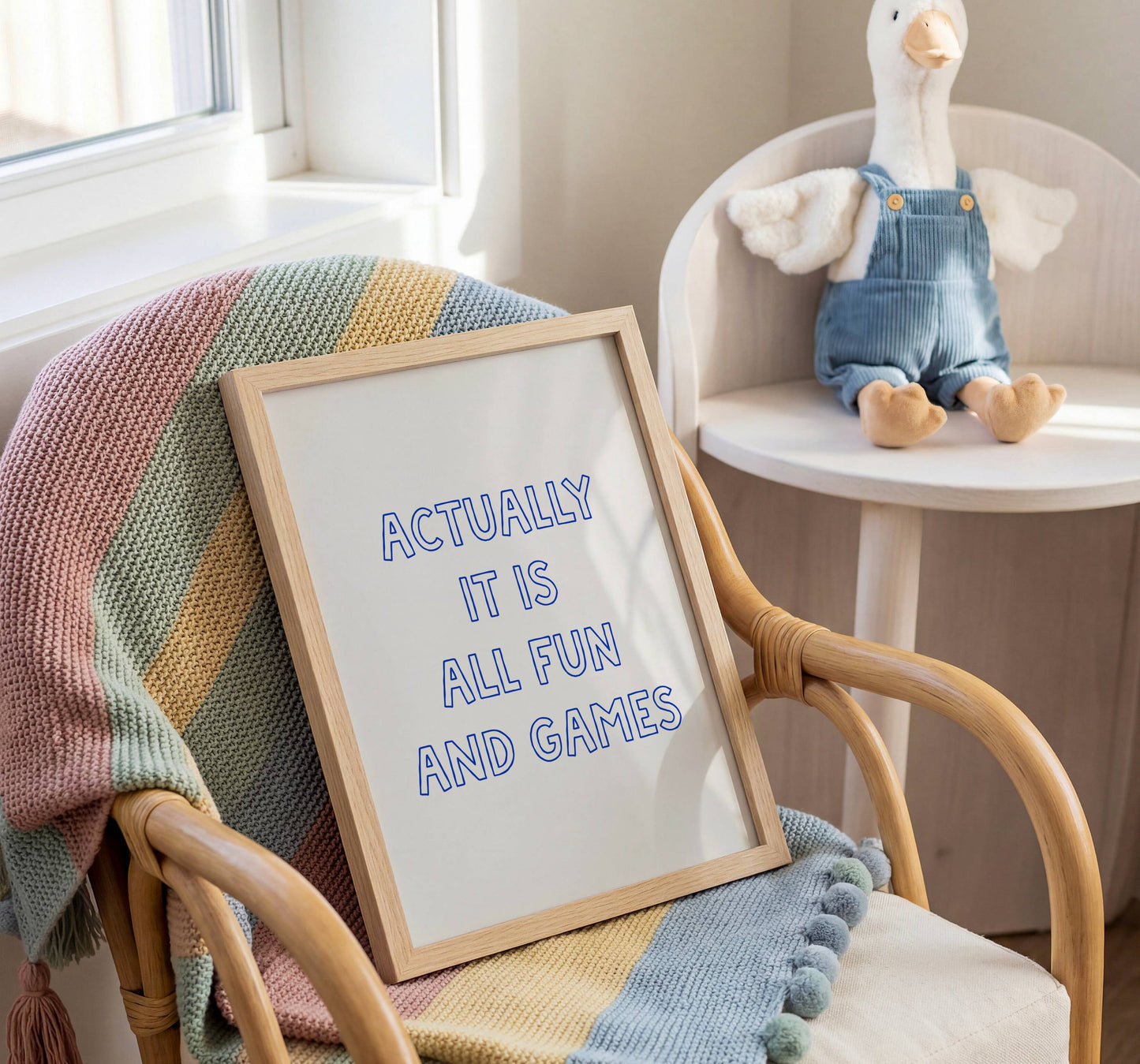 Actually It Is All Fun And Games Print | Digital Download