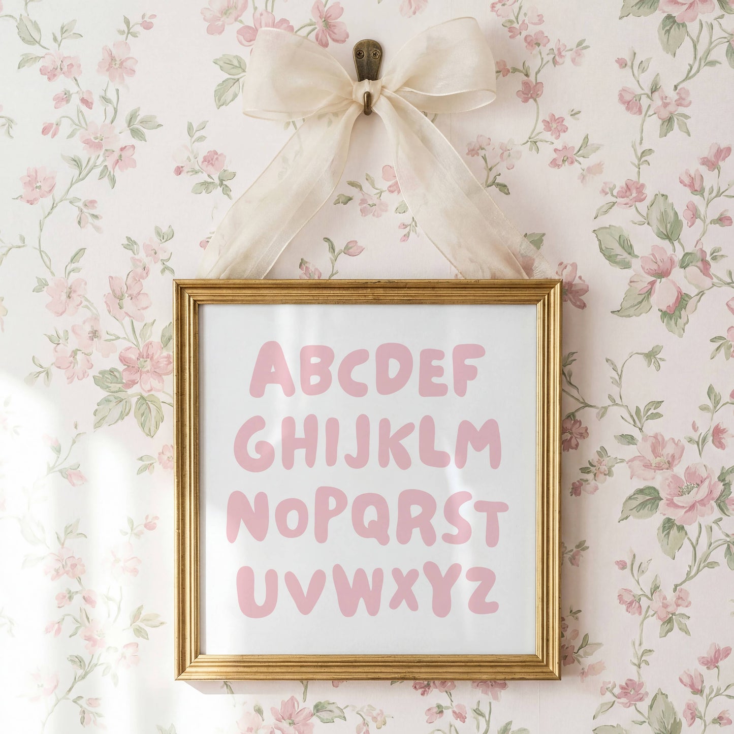 Alphabet Nursery Print | Digital Download