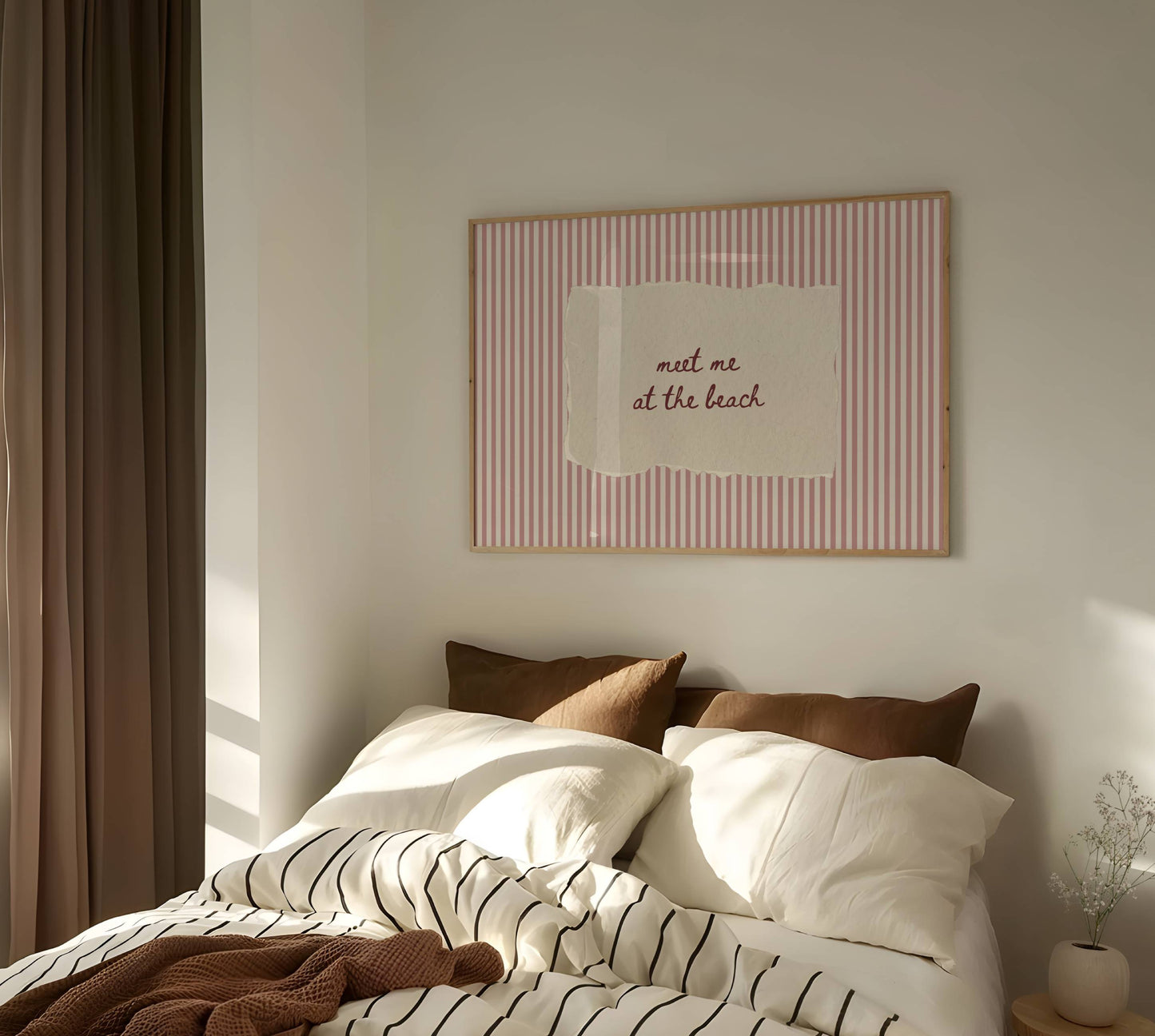 Meet Me At The Beach Vintage Print | Digital Download