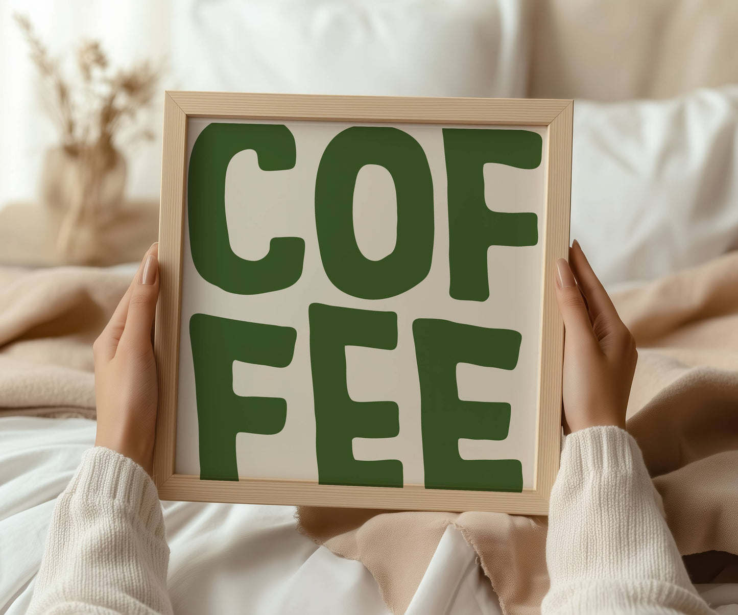 Coffee Typography Print | Digital Download