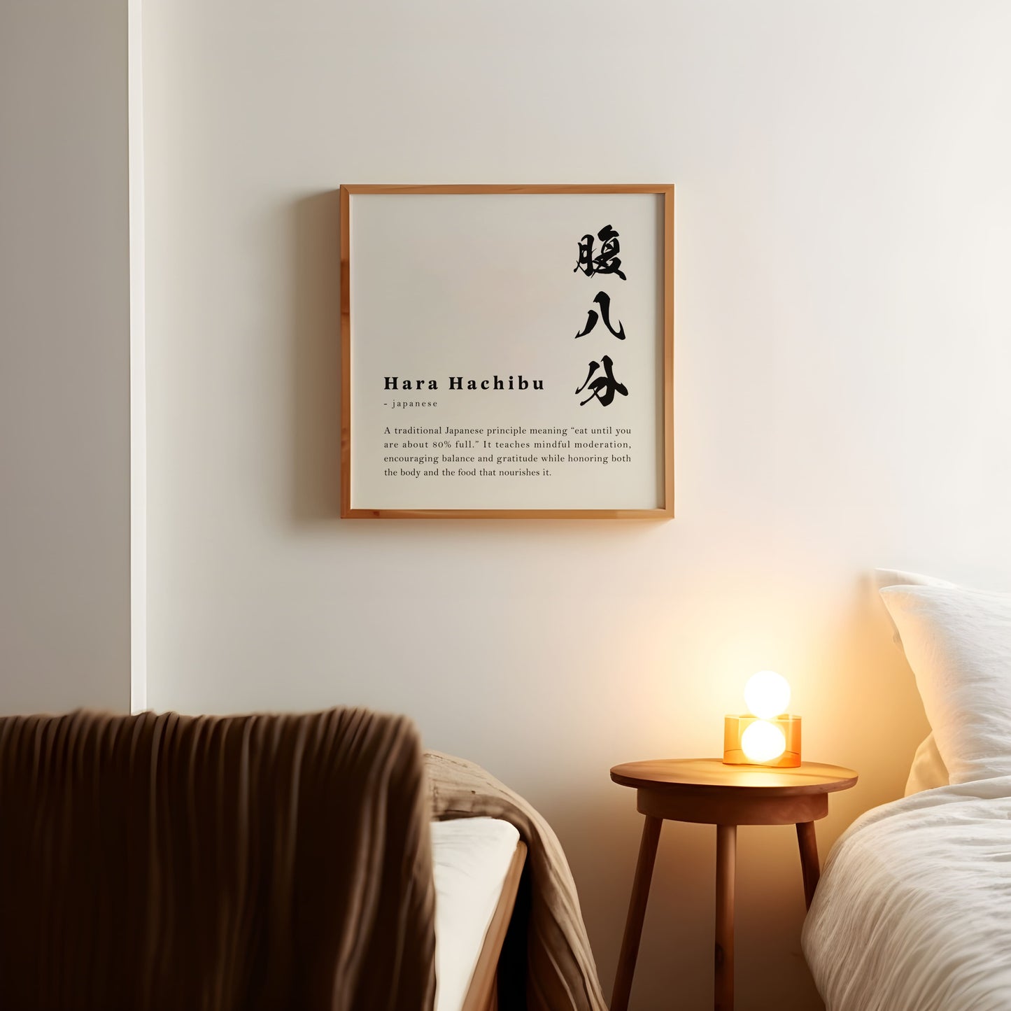 Hara Hachi Bu Definition Print | Digital Download
